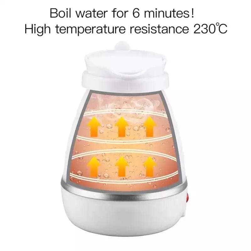 Travel Electric Kettle, Folding Water Boiler, Portable Silicone Household Electric Kettle Travel Electric Kettle, Folding Water Boiler, Portable Silicone Household Electric Kettle